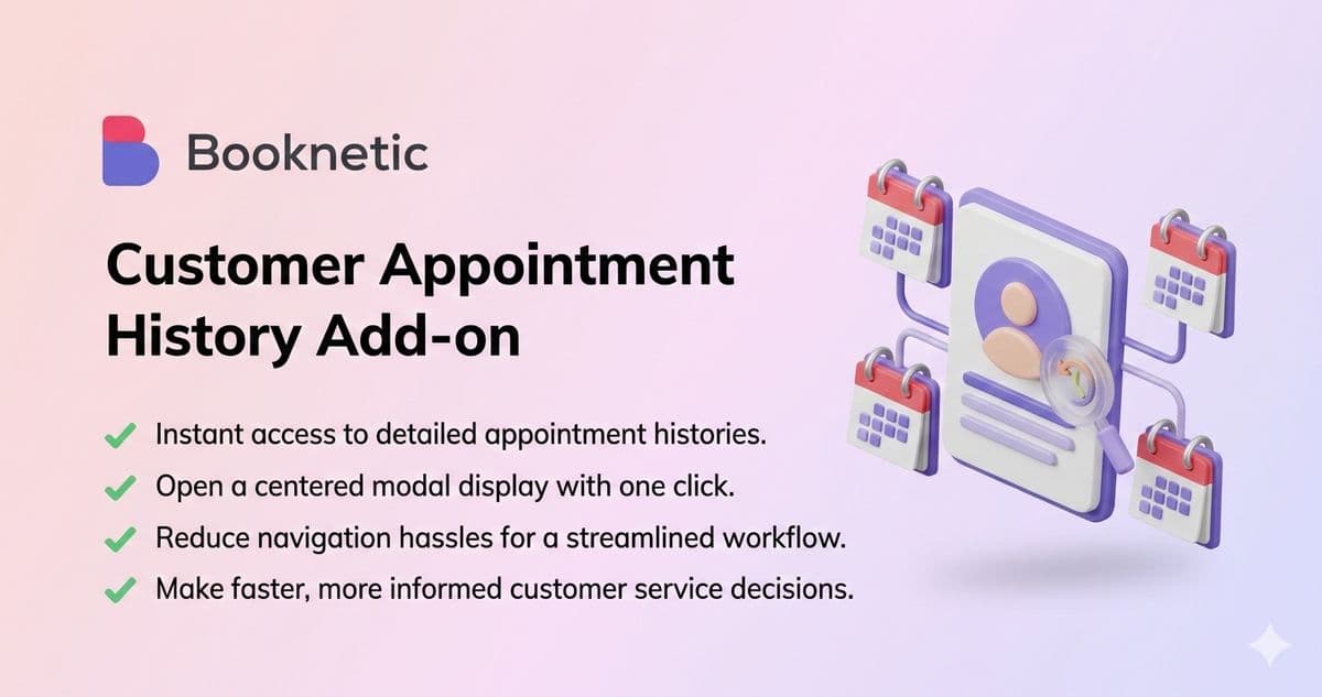Customer Appointment History