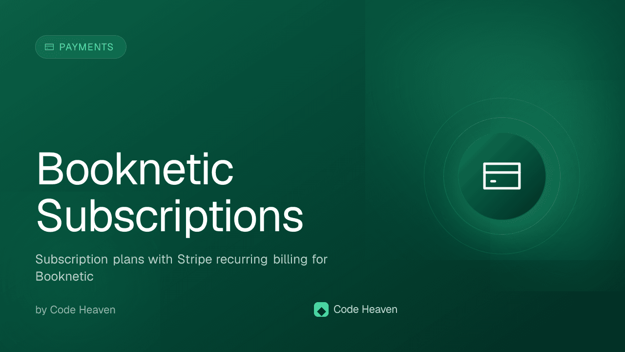 Booknetic Subscriptions