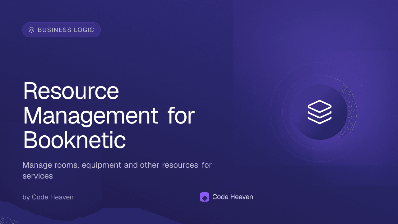 Resource Management for Booknetic